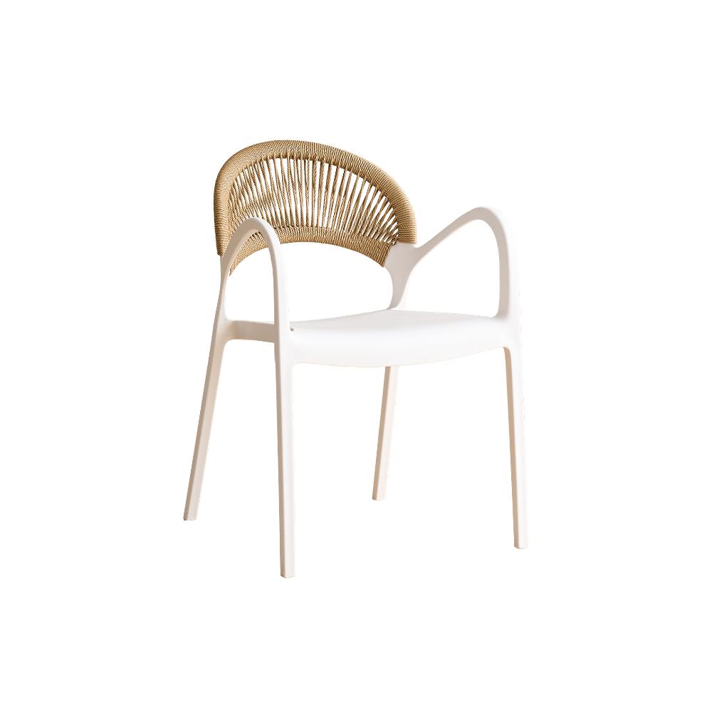Juego de Comedor Eria · Mesa Redonda + 2 Sillas