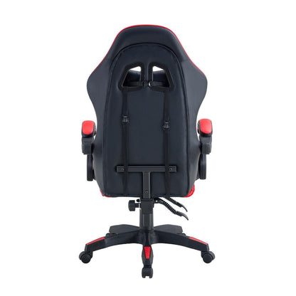Combo Gamer Greci · Escritorio + Silla · Rojo y Negro