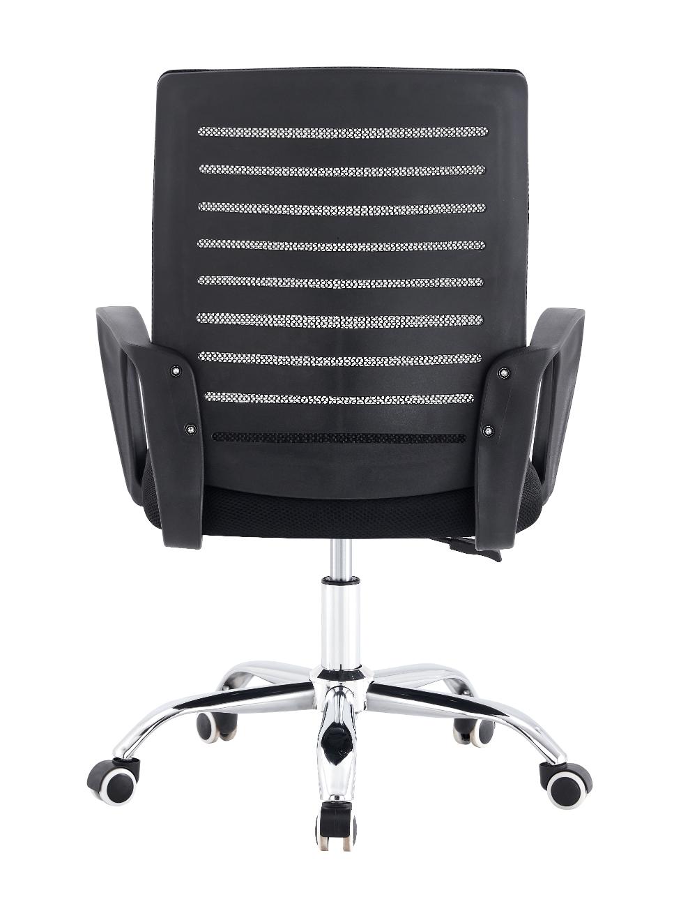 Silla de Escritorio Apex, Negro, ergonómica con reposabrazos, en ambiente