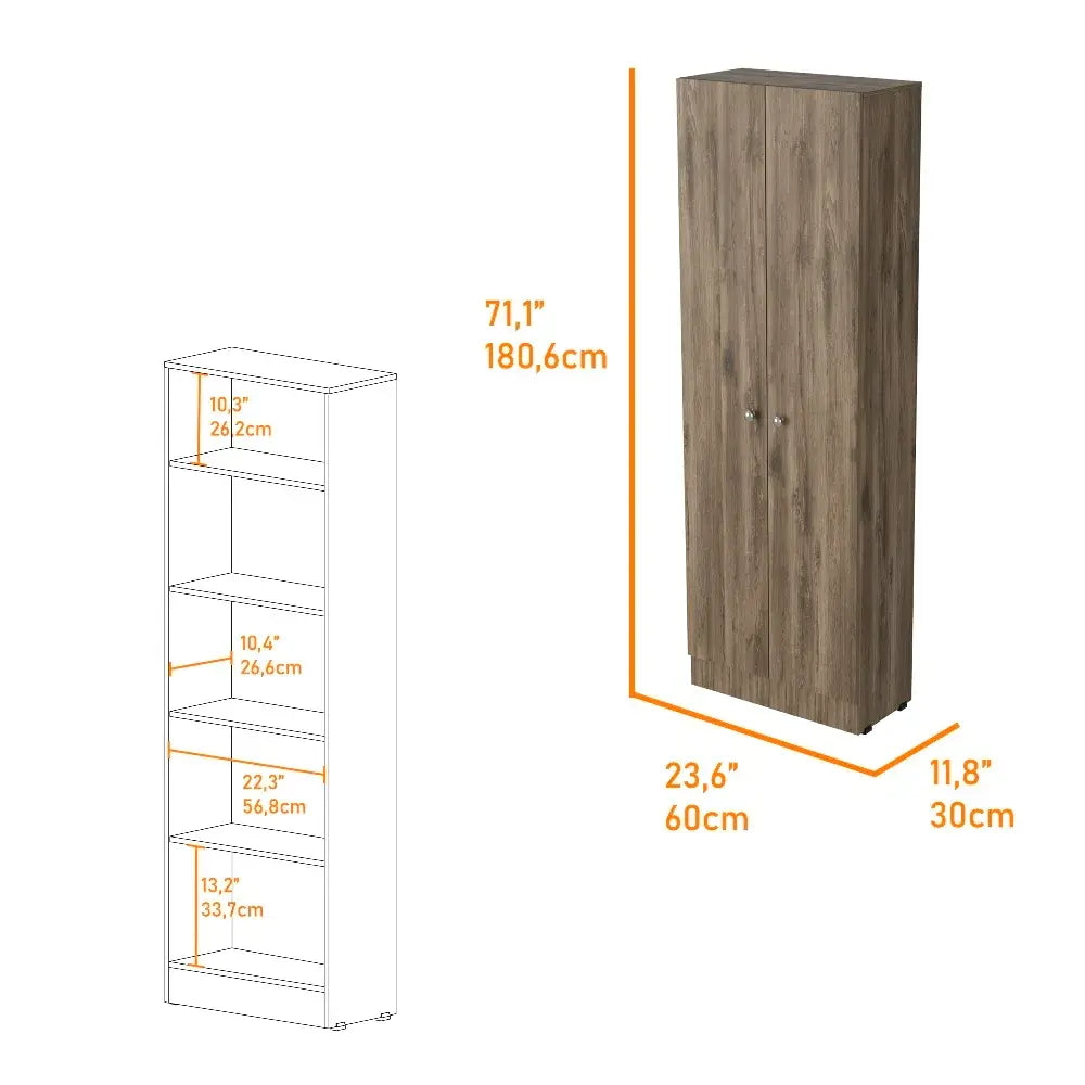 Mueble Alacena Multiusos RTA Bellota Wengue