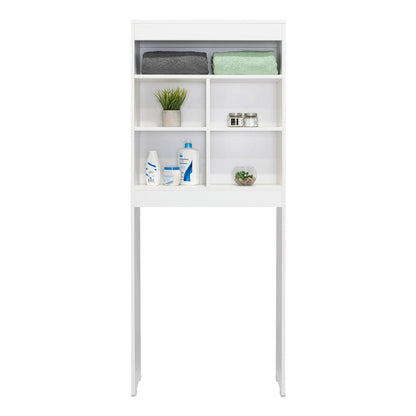 Gabinete de Baño Babel, Blanco, Amplios Espacios Para Colocar Objetos Decorativos