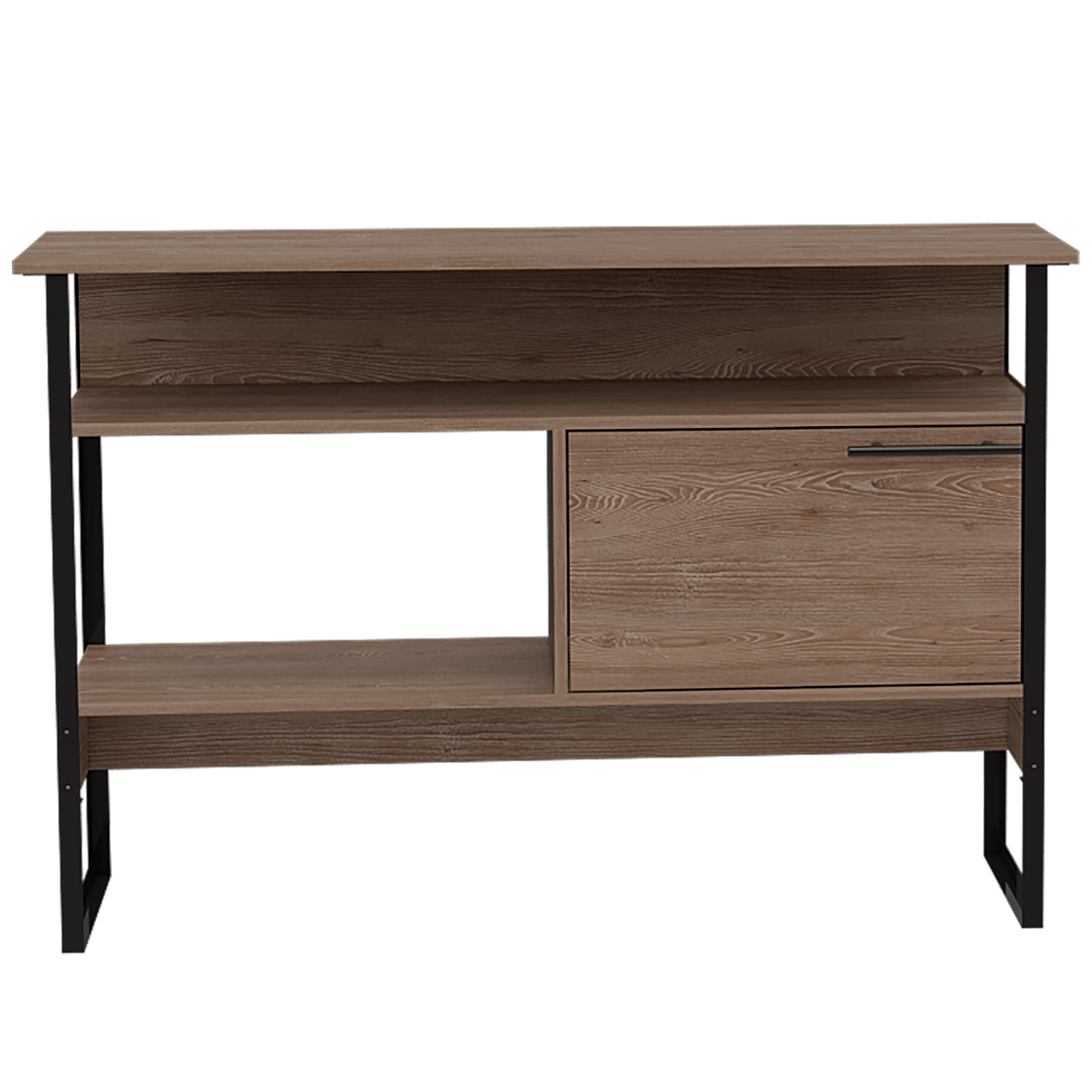 Mueble Auxiliar Recibidor Korina color Miel para Sala.