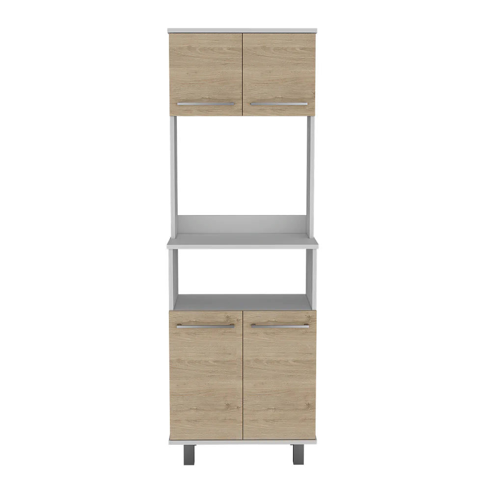 Mueble Alacena Fenix RTA Blanco Rovere