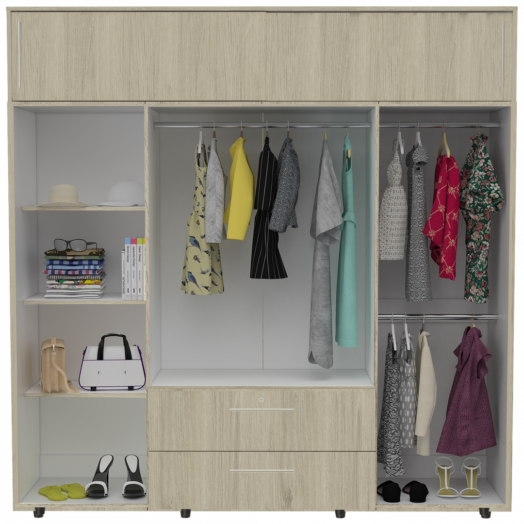 Closet Luque RTA Rovere Blanco