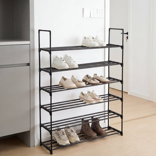 Zapatero Organizador Kora · 24 Pares · Negro