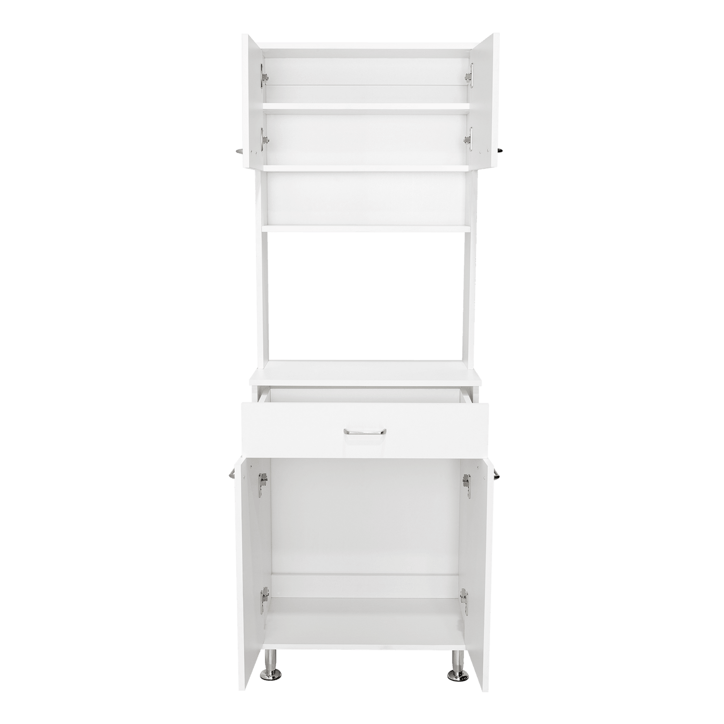 Alacena Bagan, Blanco, con Un Cajón Organizador - VIRTUAL MUEBLES