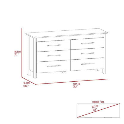 Organizador Asteria color Humo y Blanco para Habitación.