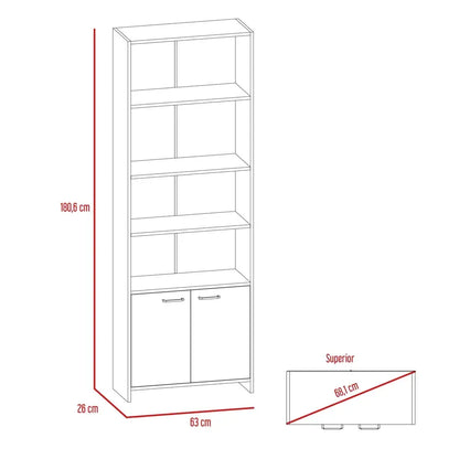 Libreria Estanteria Z63 RTA Blanco Duna