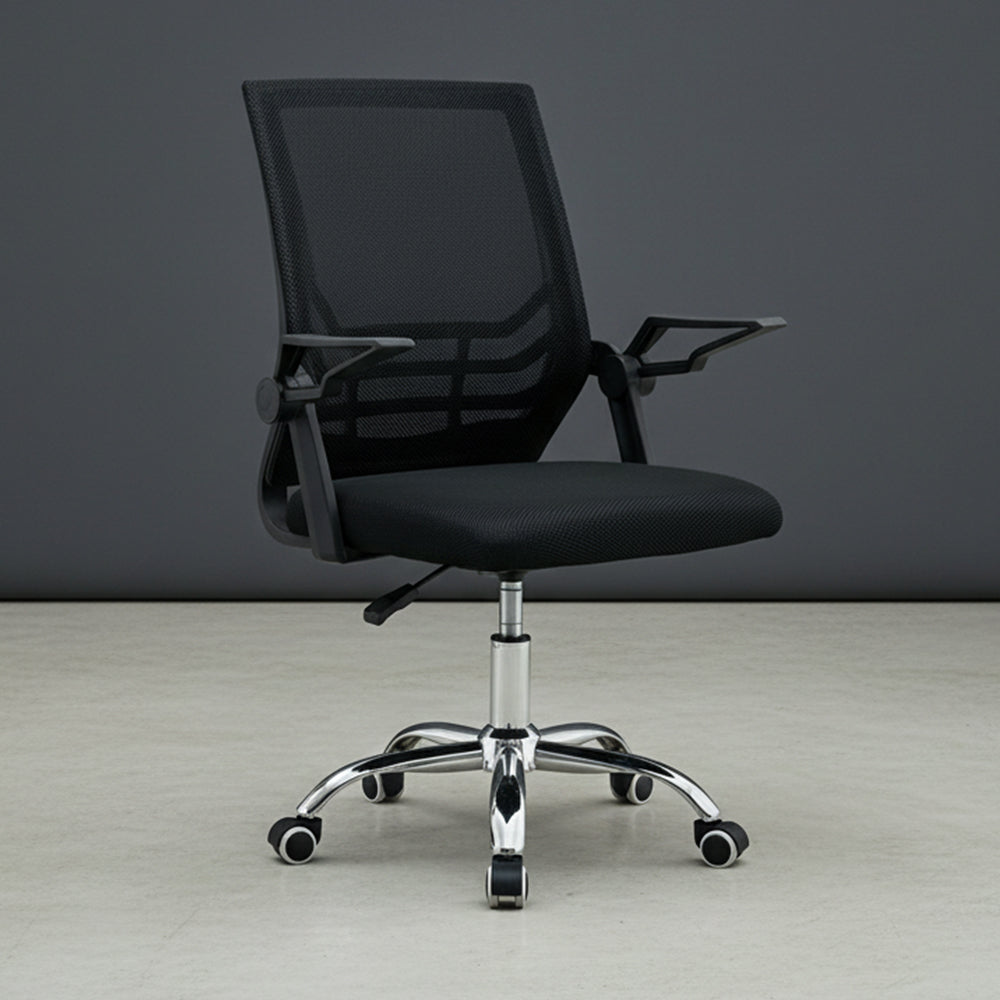 Silla de Escritorio Legacy, Negro, ergonómica con reposabrazos