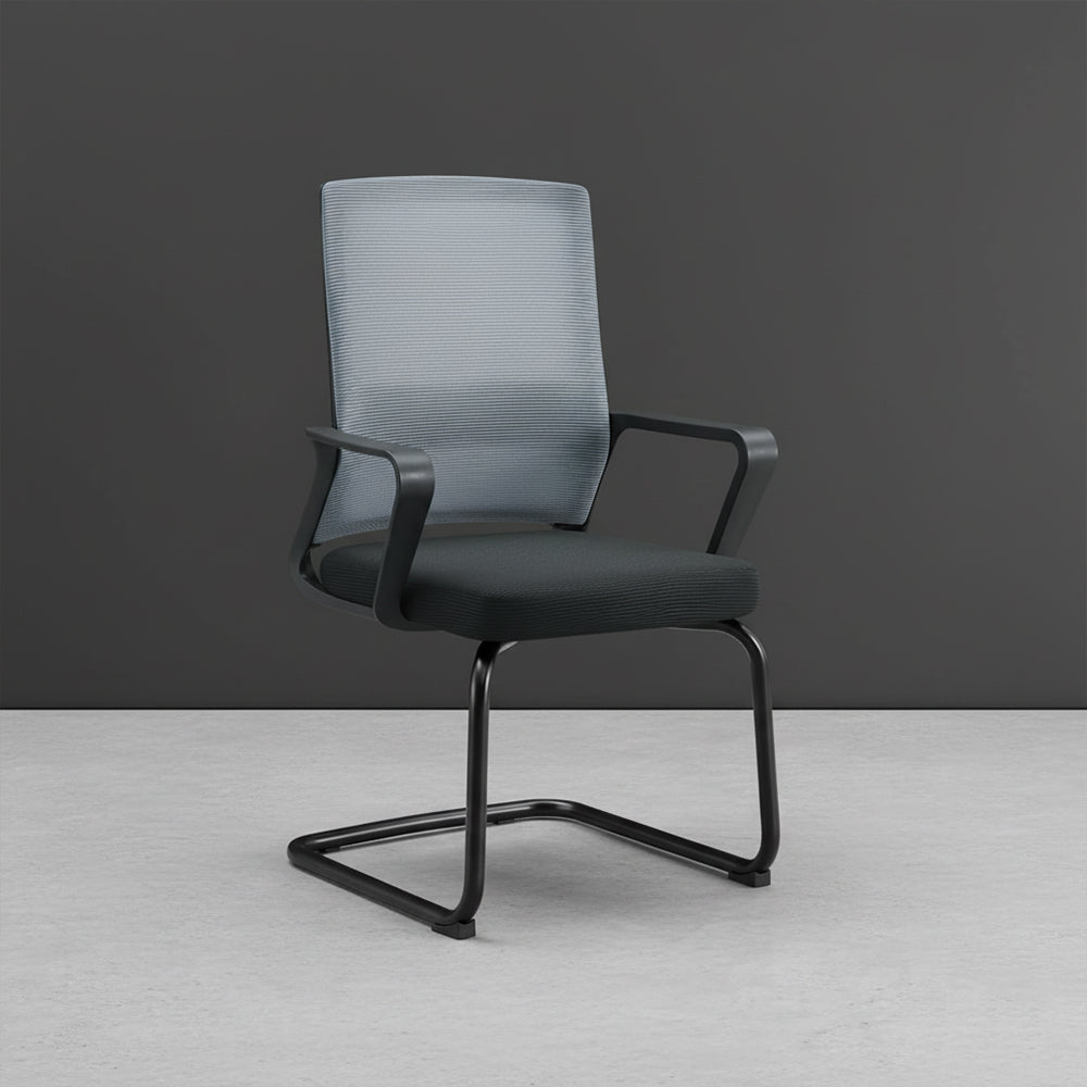 Silla de Escritorio Prestige, Gris, Ergonómica con Reposabrazos