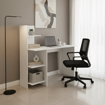 Silla de Escritorio Regal, Negro, ergonómica con reposabrazos, vista frontal