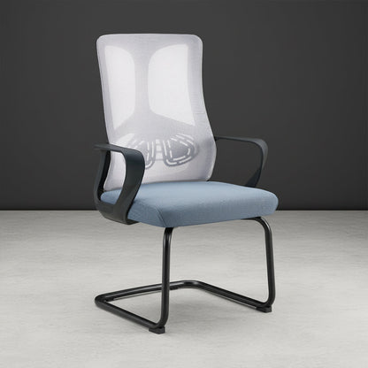 Combo para Oficina Home Incluye Escritorio y Silla de Escritorio blanco duqueza, vista lateral