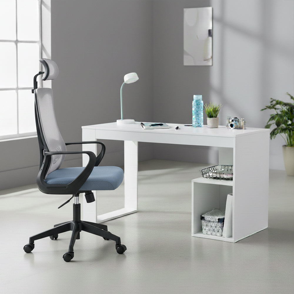 Combo para Oficina Clásic, Incluye Escritorio y Silla de Escritorio blanco