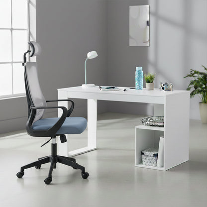 Combo para Oficina Clásic, Incluye Escritorio y Silla de Escritorio blanco