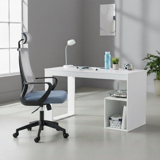 Combo para Oficina Clásic, Incluye Escritorio y Silla de Escritorio blanco