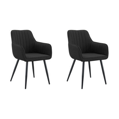 Combo para Sala Kristal, Incluye Mesa Redonda de Vidrio y 2 Sillas