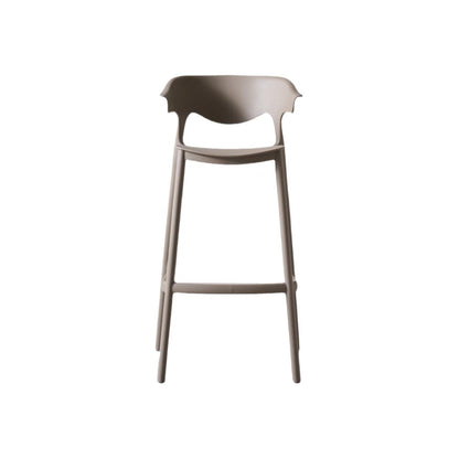 Combo de Cocina Ébano, Incluye Barra de Cocina y Dos Silla para Barra café claro y blanco, vista pos