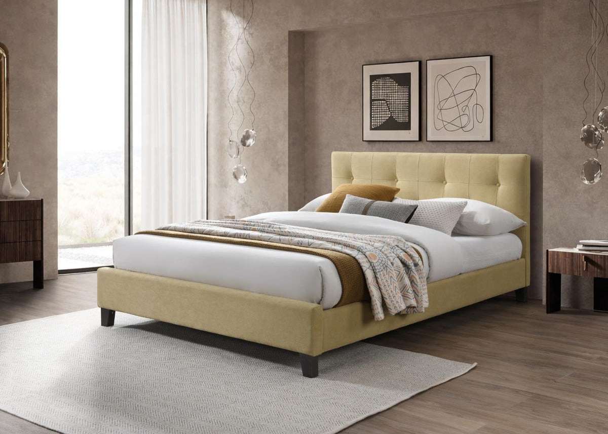 Cama Doble Imperial · Beige