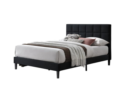 Cama Doble Vertex · Negro