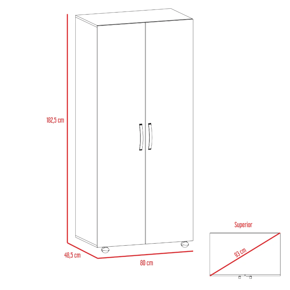 Closet Hogar RTA Duna Blanco