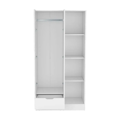 Closet 2 Puertas 1 Cajon RTA Blanco