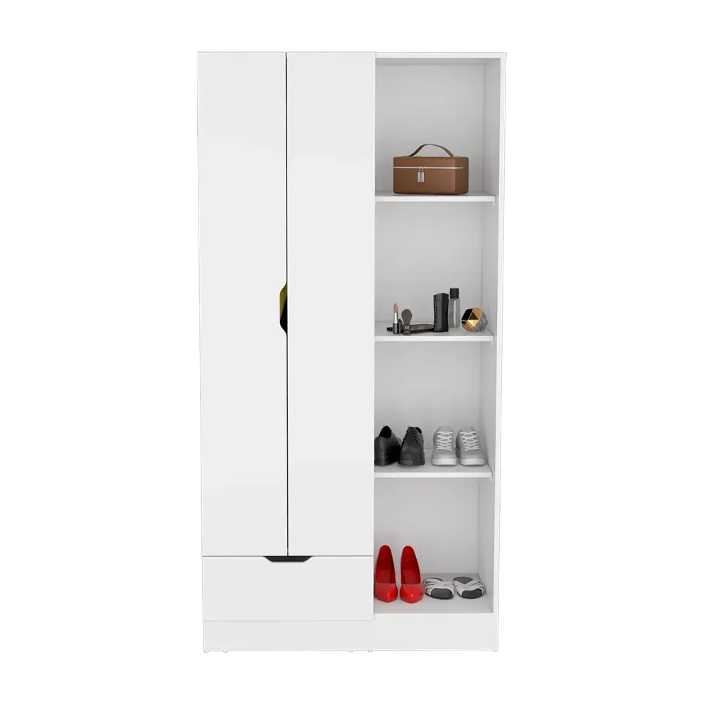 Closet 2 Puertas 1 Cajon RTA Blanco