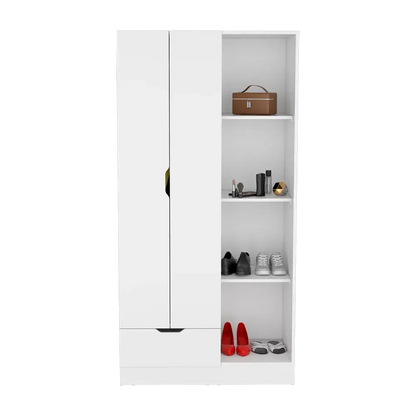 Closet 2 Puertas 1 Cajon RTA Blanco