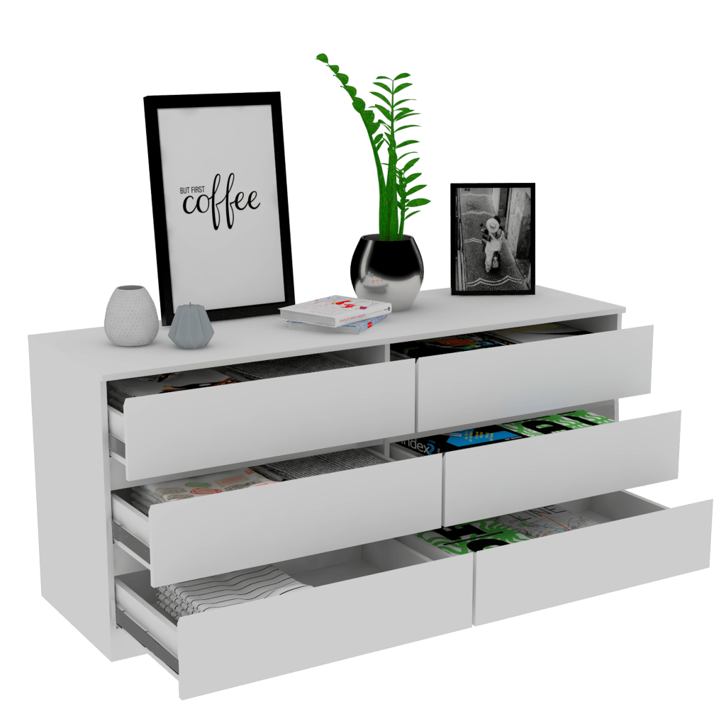 Organizador Asteria color Blanco para Habitación.