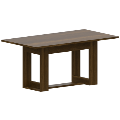 Combo Comedor Sonora, Cobre, Café Claro y Chocolate, Incluye Comedor y 6 Sillas - VIRTUAL MUEBLES