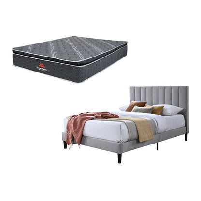 Combo Habitación Brisa · Cama Doble + Colchón 140x190