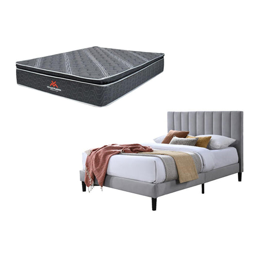 Combo Habitación Brisa · Cama Doble + Colchón 140x190