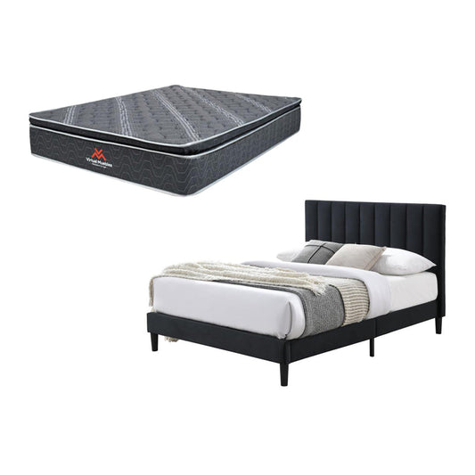 Combo Habitación Bender · Cama Doble + Colchón 140x190
