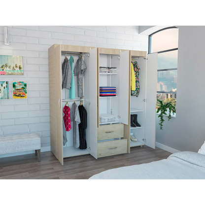 Closet Bariloche RTA Rovere Blanco