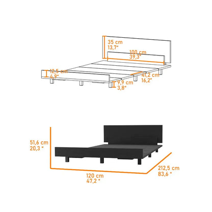 Cama 120 Kaia RTA Wengue