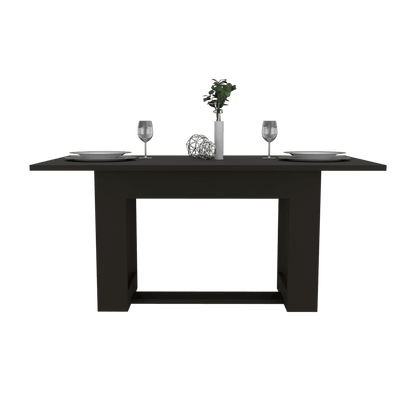 Juego de Comedor Roatan · 4 Sillas · Wengue y Blanco