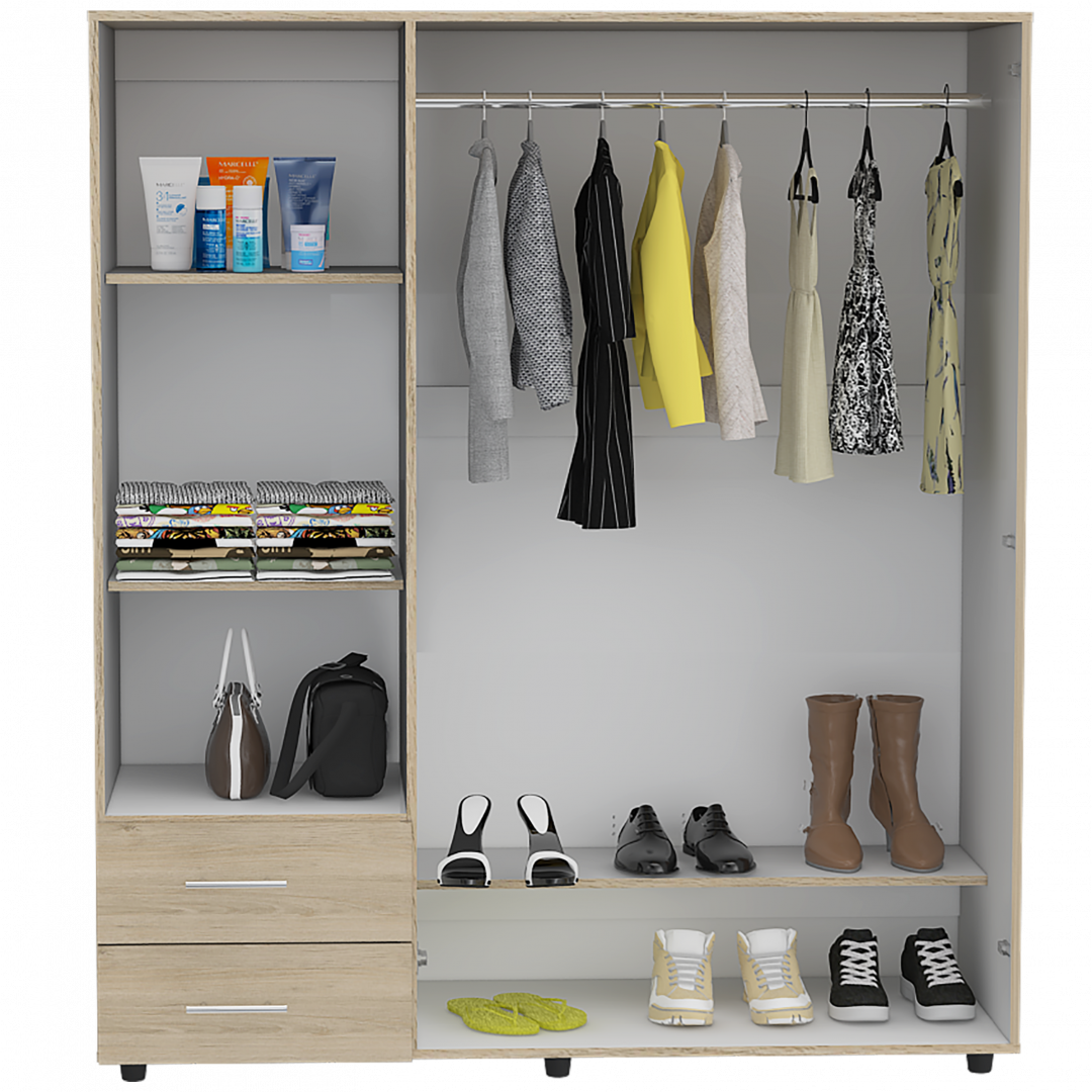 Closet Dassel RTA Rovere Blanco