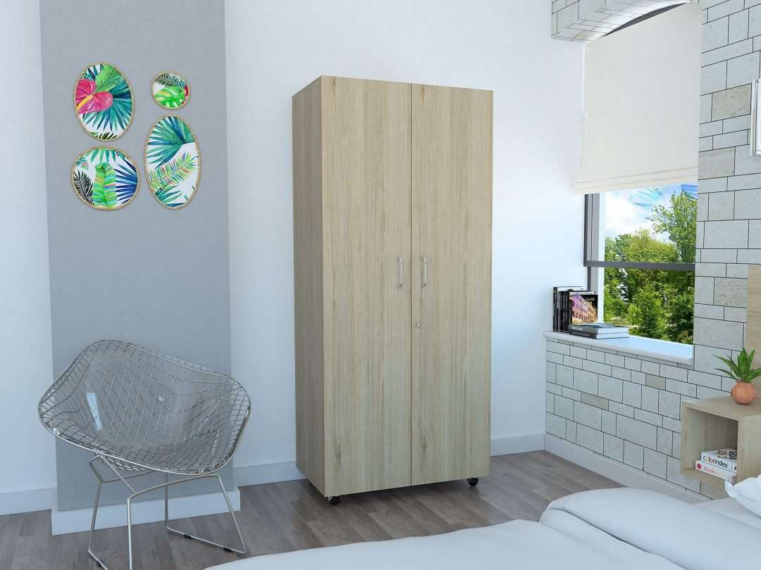 Closet Iko 1.80 RTA Rovere Blanco