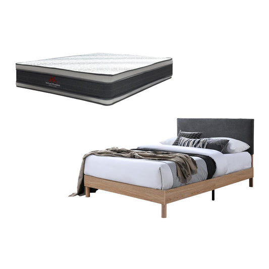 Combo Habitación Áloe · Cama Doble + Colchón 140x190