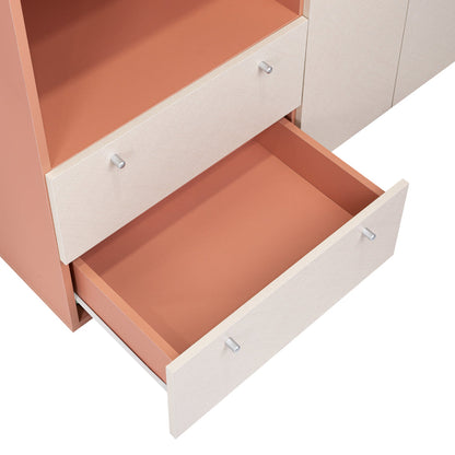 Closet Mokat, Arupo y Toquilla, con dos puertas abatibles