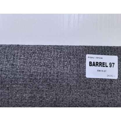 Cama Mecy Lift 140, Gris Oscuro, con Almacenamiento Hidráulico Tapizada, detalle