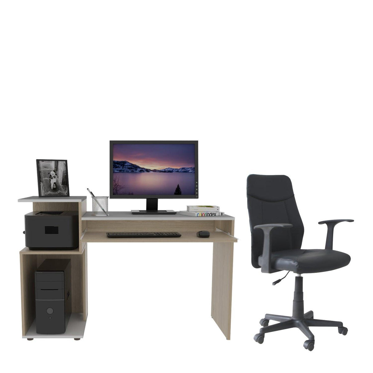 Combo para Oficina Julem, incluye Escritorio y Silla.