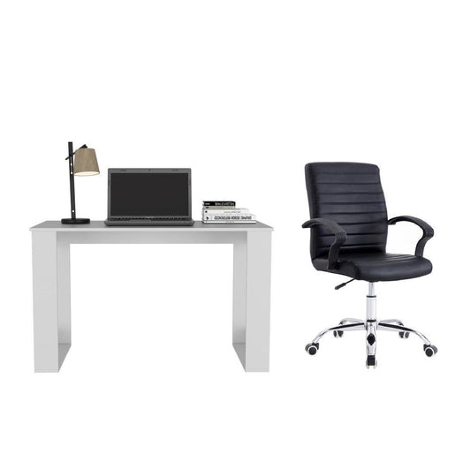 Combo Para Oficina Hazel Incluye Escritorio y Silla de Escritorio.