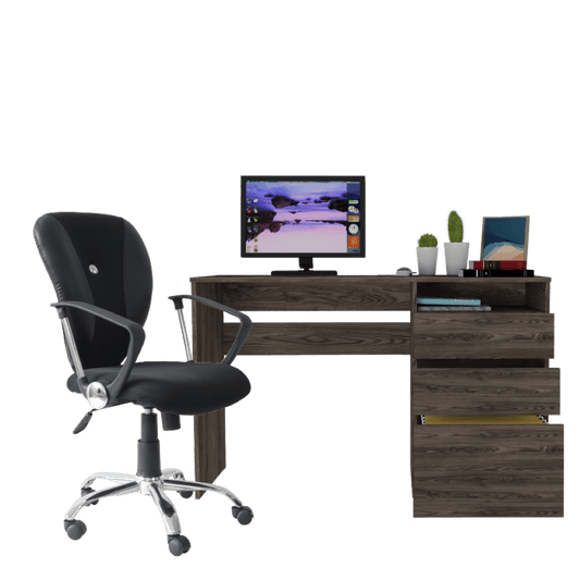 Combo para Oficina Cronos, incluye Escritorio y Silla.