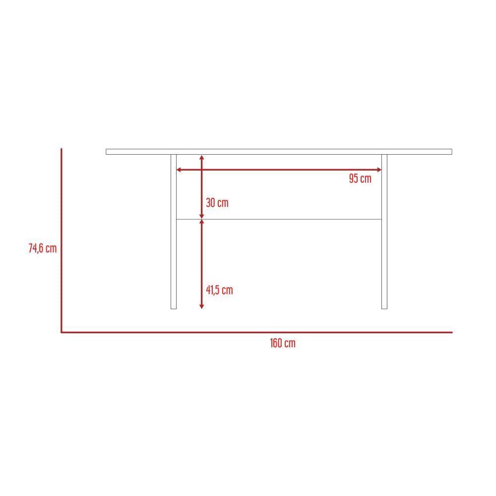 Juego de Comedor Lenas · 4 Sillas · Beige y Blanco