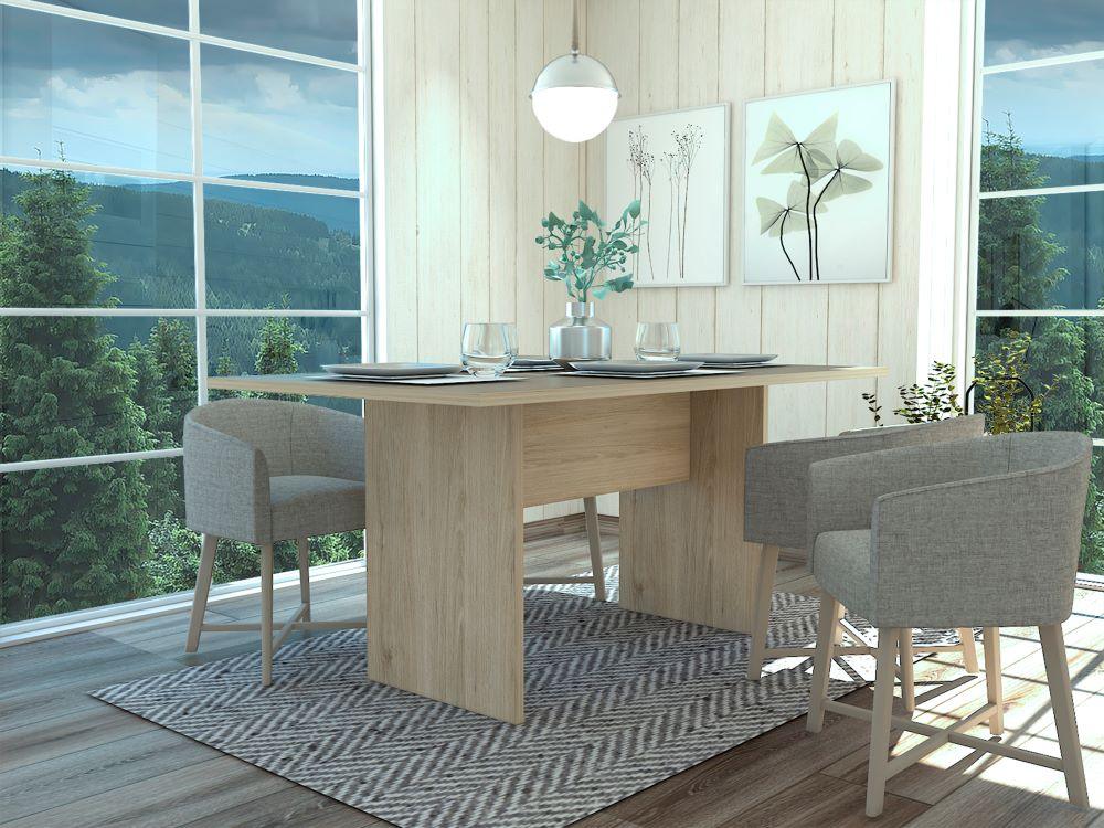 Juego de Comedor Nesga · 4 Sillas