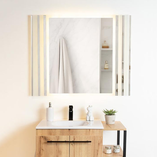 Espejo rectangular Apolo LED Reflekta