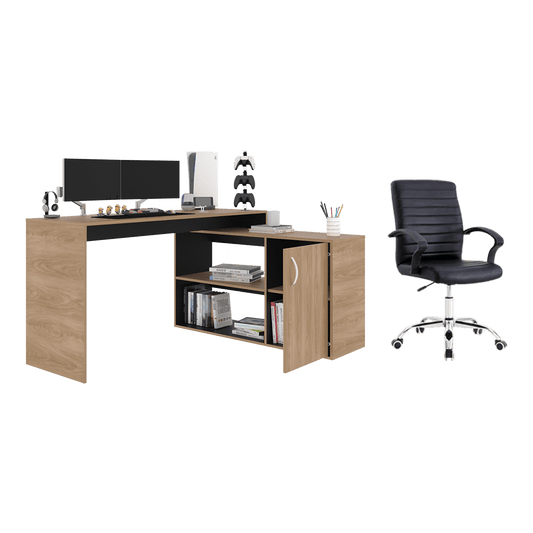 Combo Oficina Biri II · Escritorio + Silla