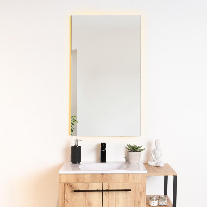 Espejo rectangular Garda LED Reflekta