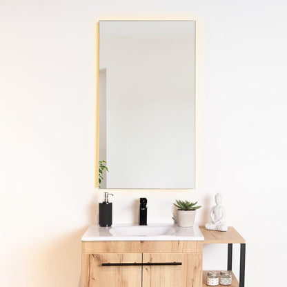 Espejo rectangular Garda LED Reflekta