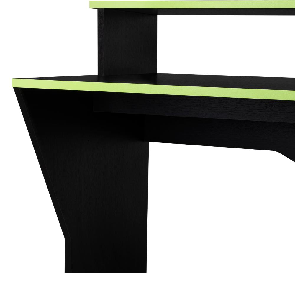 Combo Gamer Vitorino · Escritorio + Silla · Verde y Negro